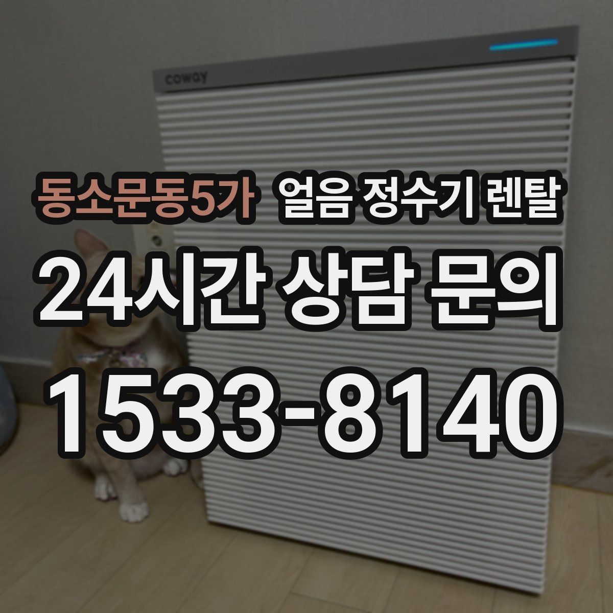 동소문동5가 얼음 정수기 렌탈 처음 렌탈하는 분을 위한 필수 체크