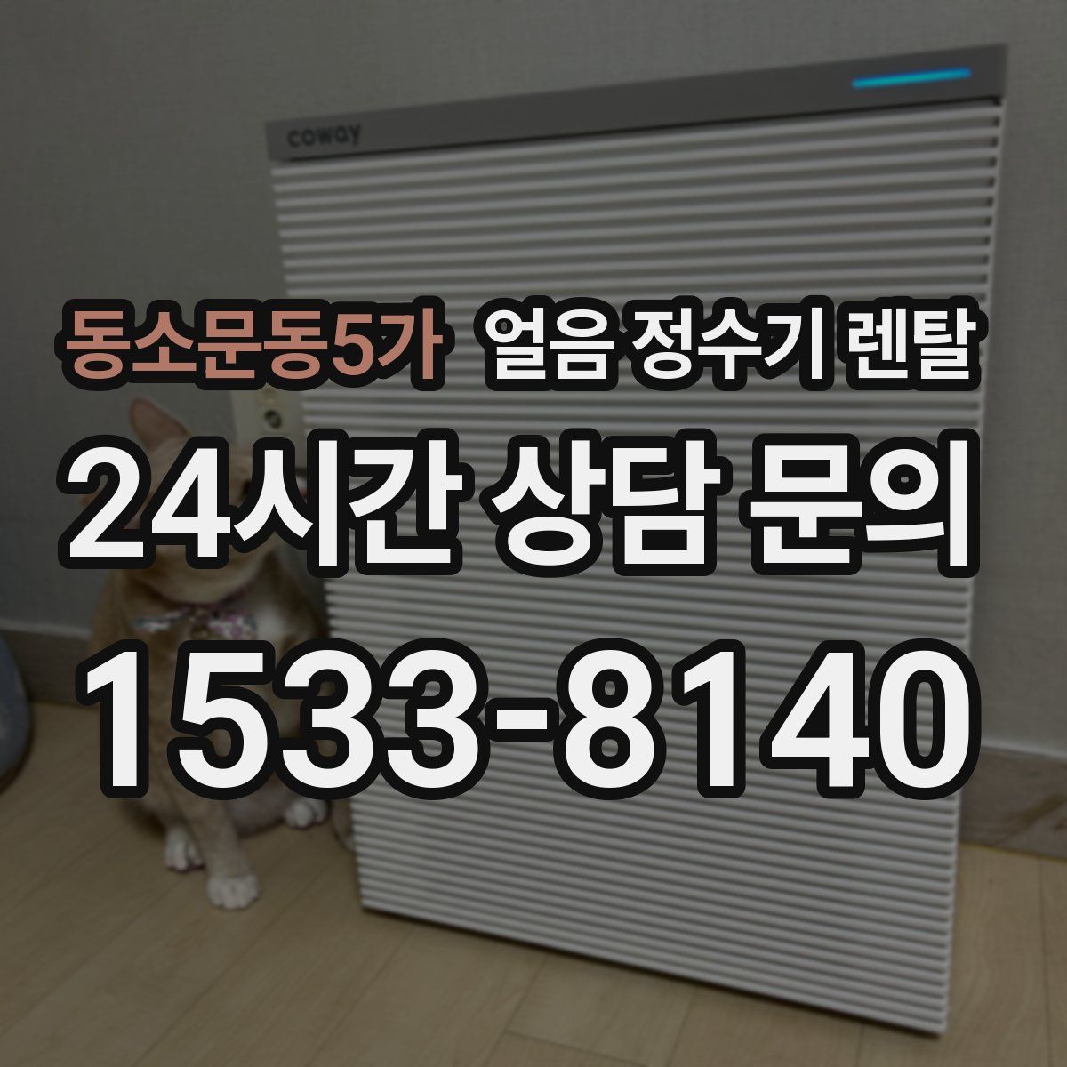 동소문동5가 얼음 정수기 렌탈