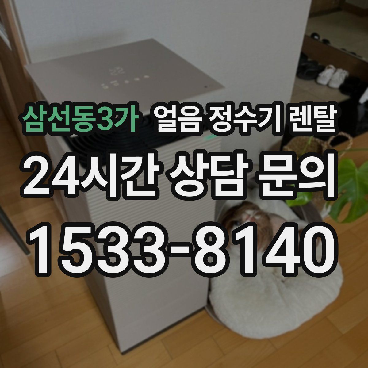 삼선동3가 얼음 정수기 렌탈