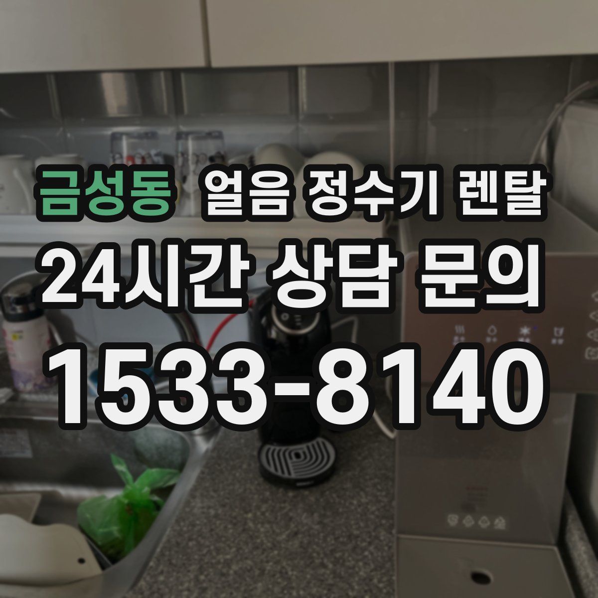금성동 얼음 정수기 렌탈