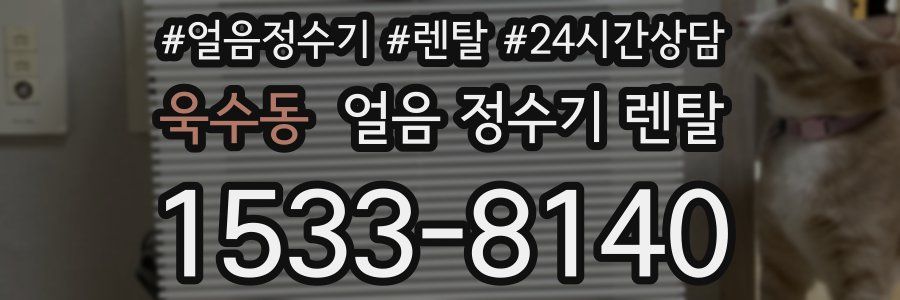 욱수동 얼음 정수기 렌탈