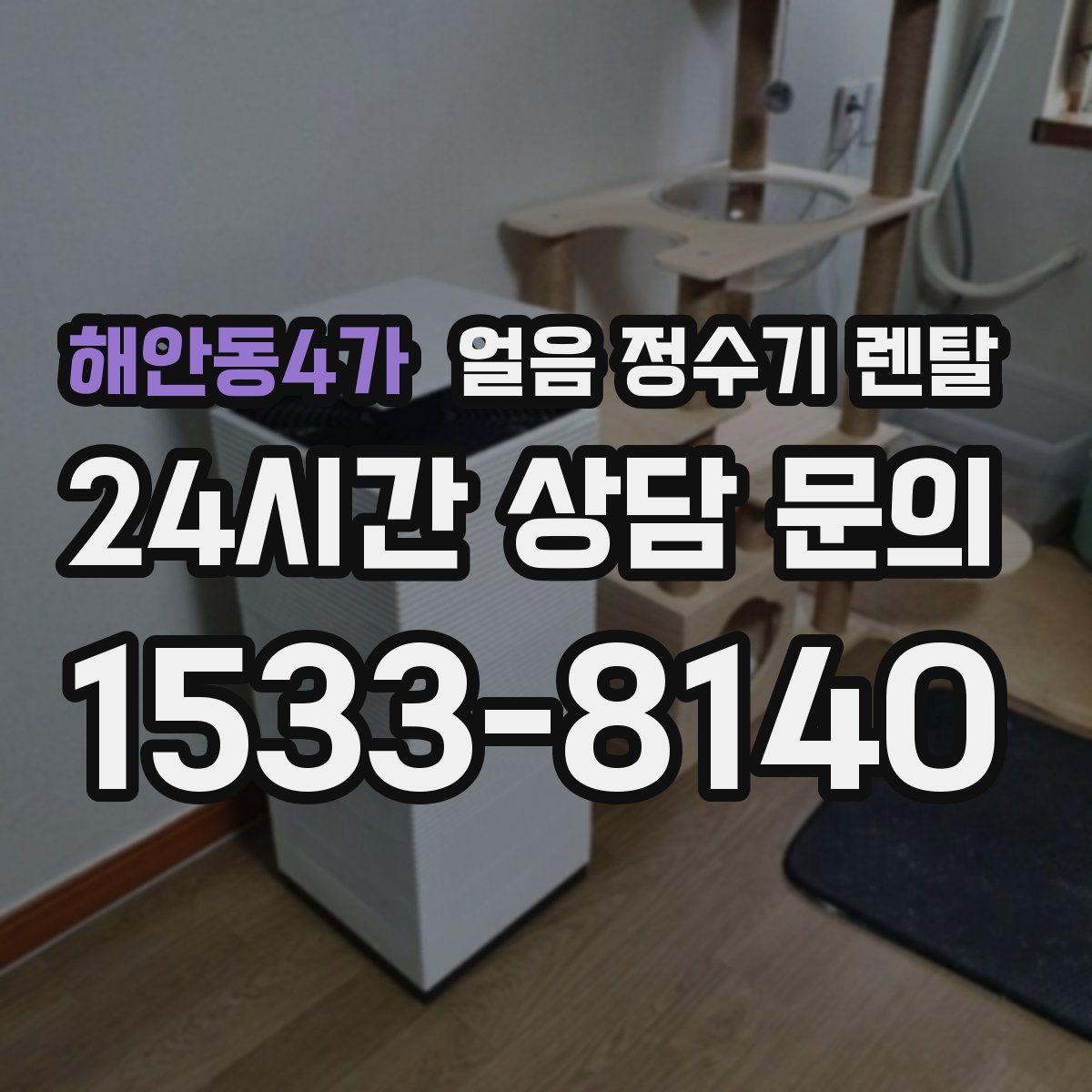 해안동4가 얼음 정수기 렌탈