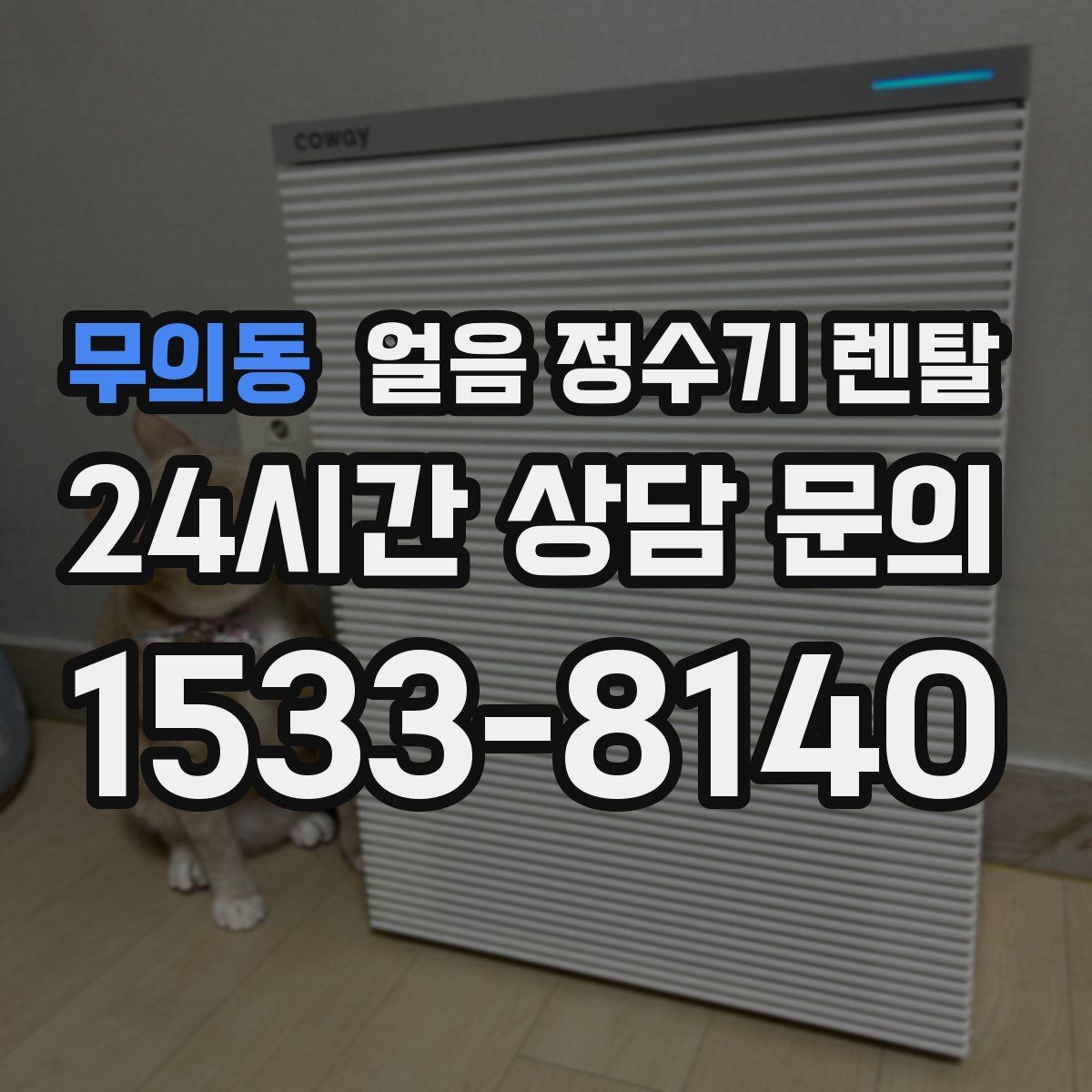 무의동 얼음 정수기 렌탈 위생 때문에 초기 관리가 중요한 이유