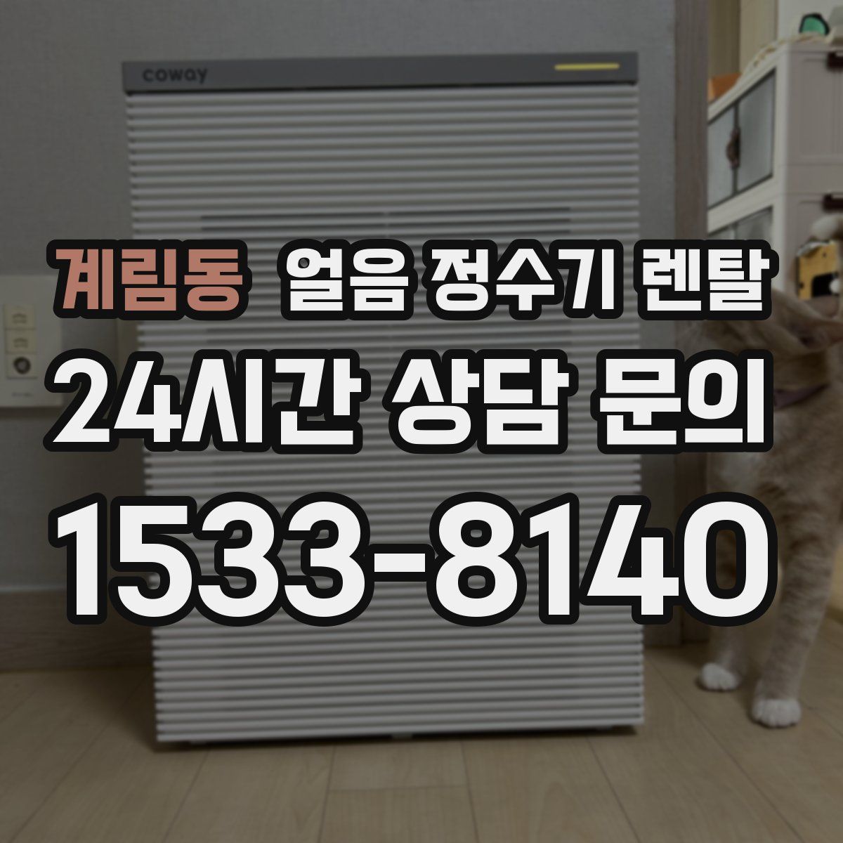 계림동 얼음 정수기 렌탈