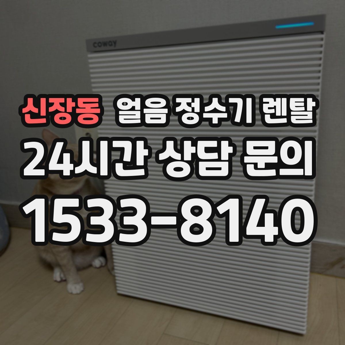 신장동 얼음 정수기 렌탈 상판 공간이 부족할 때 빌트인 고려 포인트