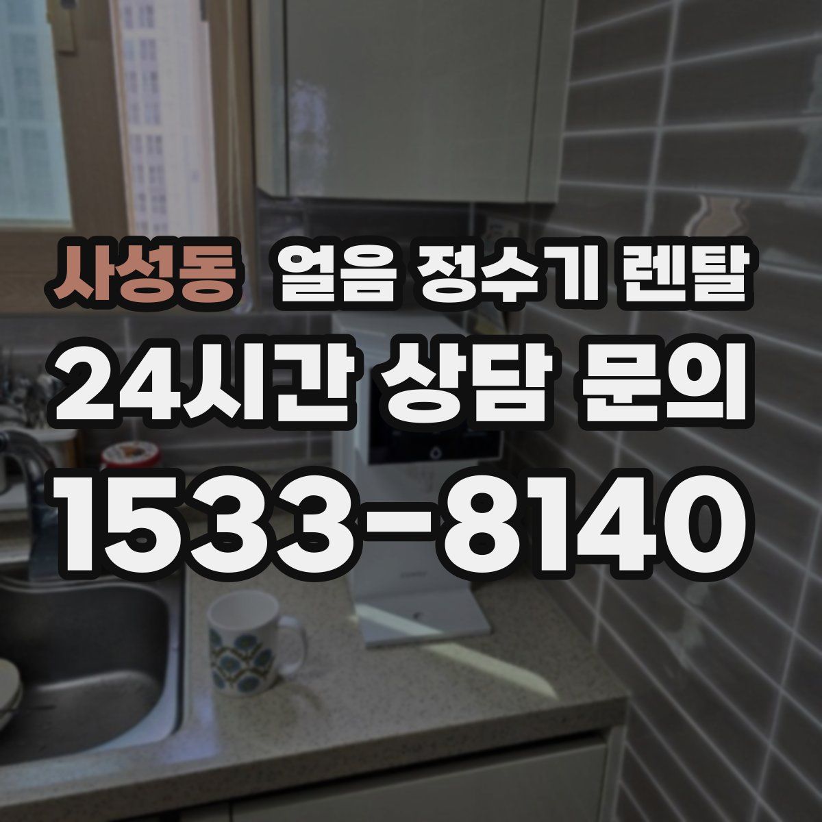 사성동 얼음 정수기 렌탈