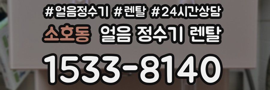 소호동 얼음 정수기 렌탈