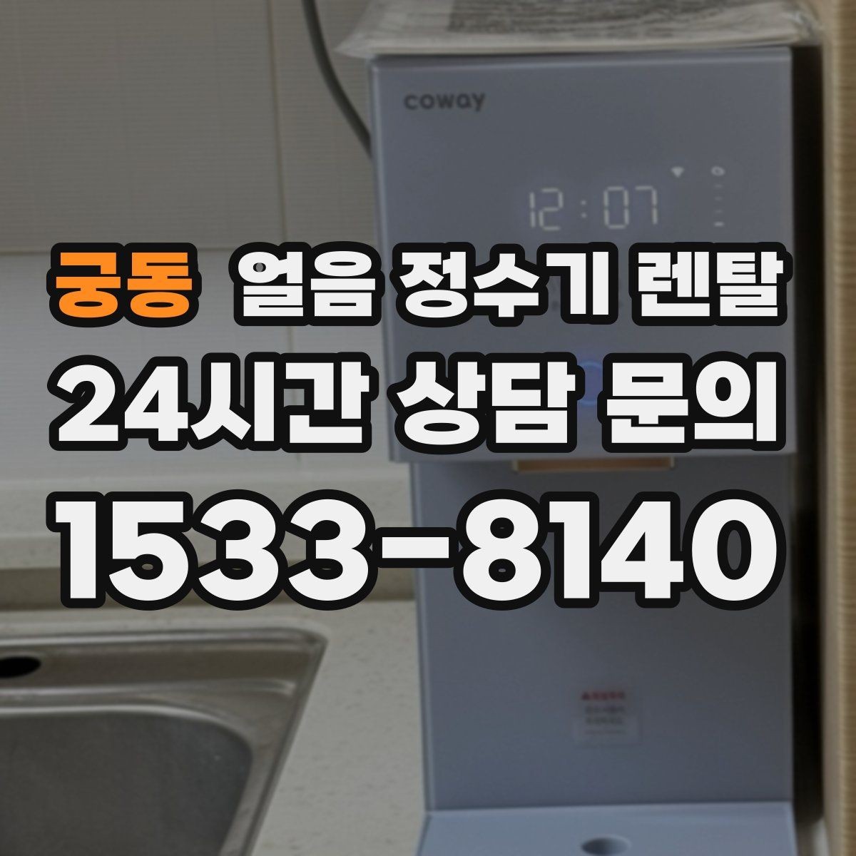 궁동 얼음 정수기 렌탈 얼음 구매 카페 비용까지 포함한 현실 비교
