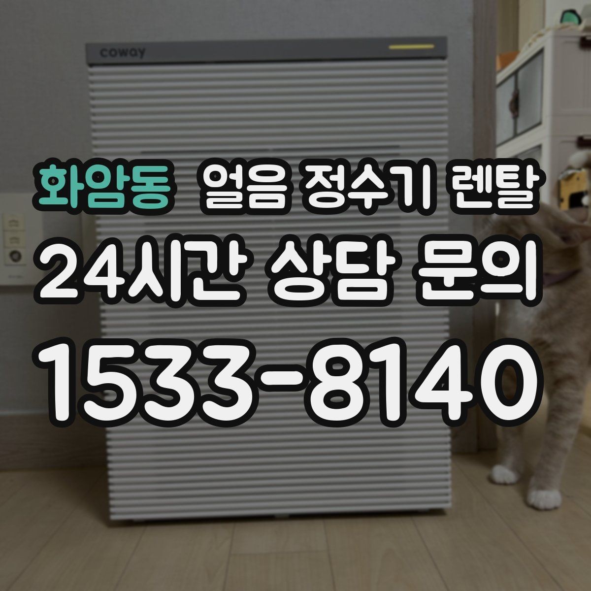 화암동 얼음 정수기 렌탈 아이스 아메리카노가 일상이면 추천