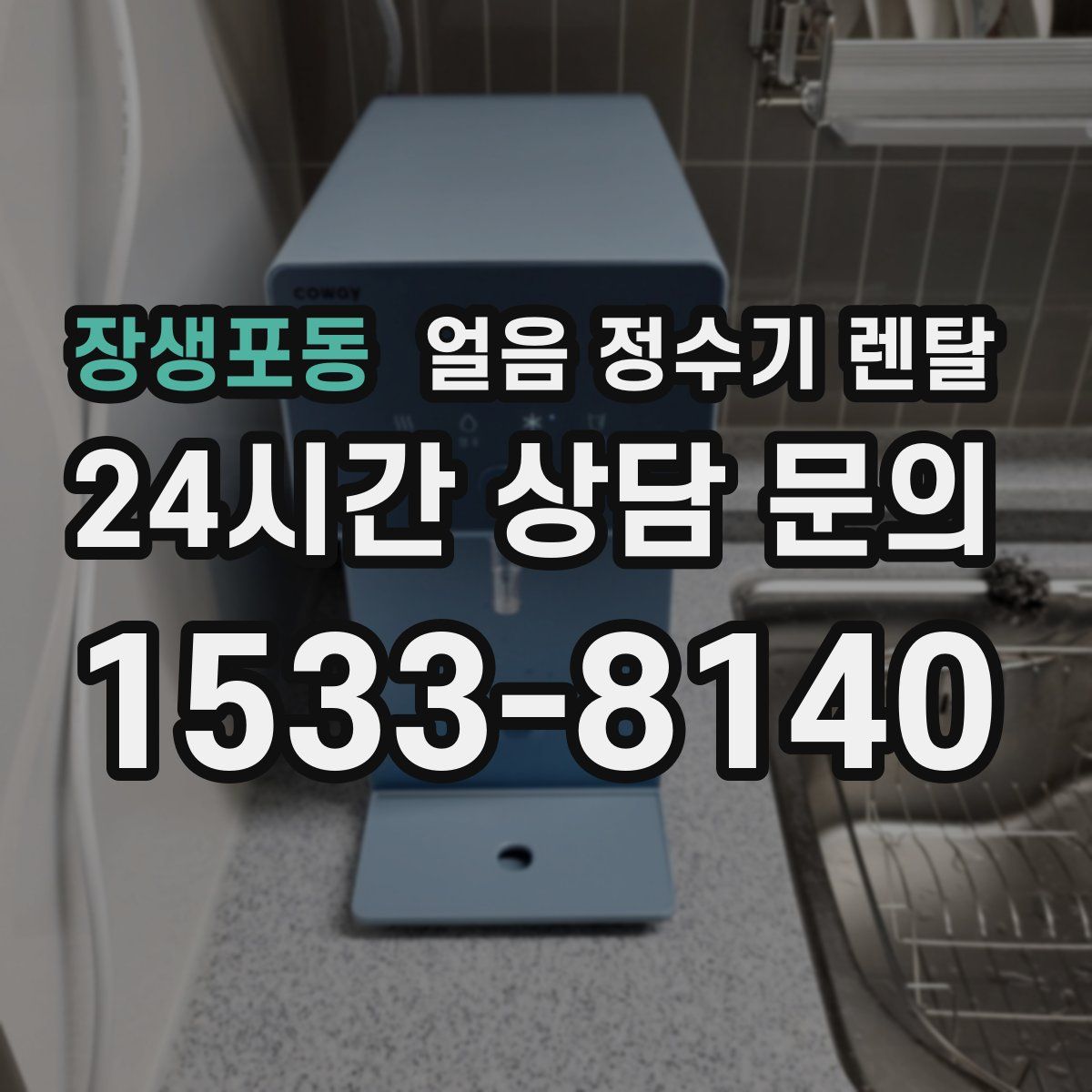 장생포동 얼음 정수기 렌탈