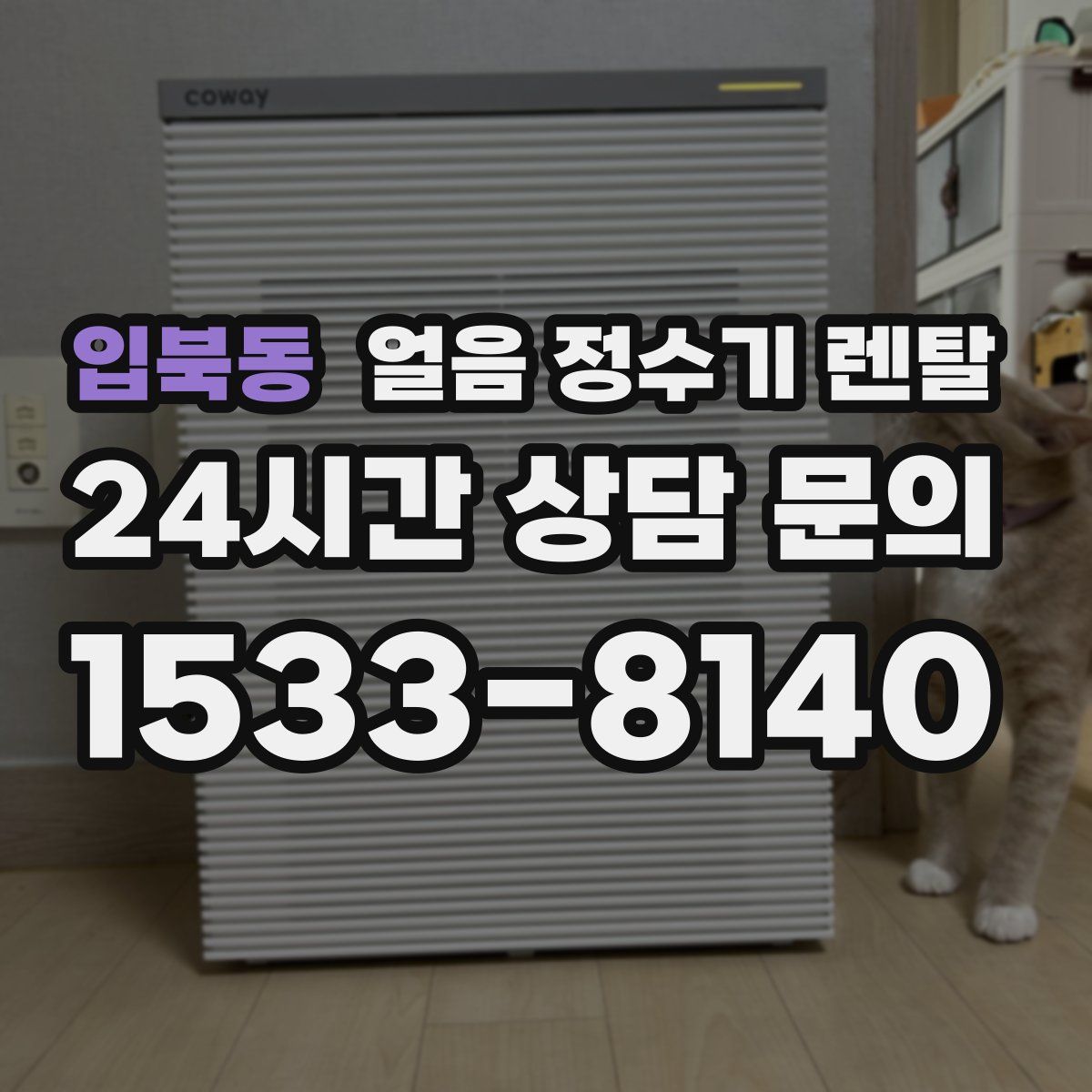 입북동 얼음 정수기 렌탈