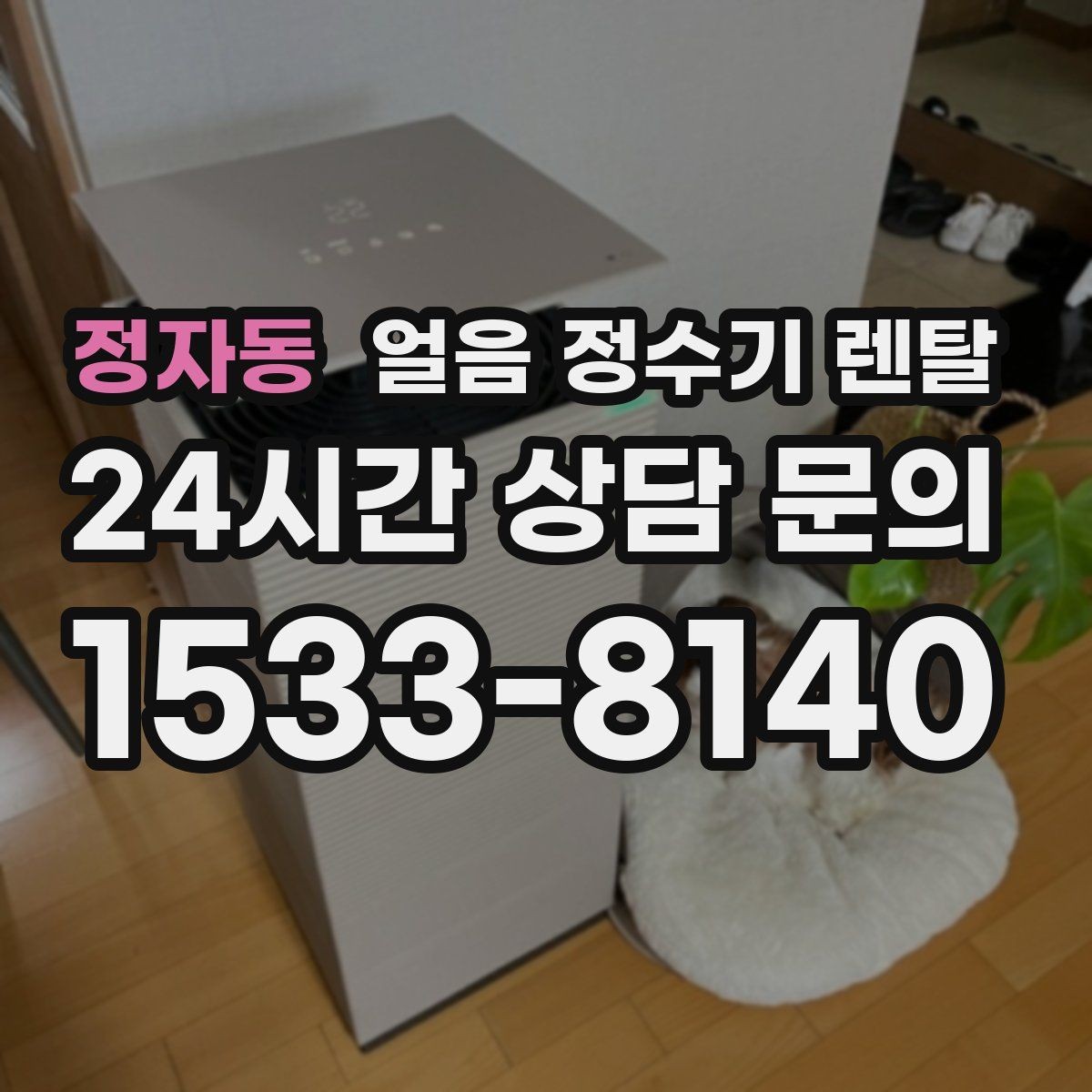 정자동 얼음 정수기 렌탈 아이 어르신도 쉽게 쓰는 조작 방식