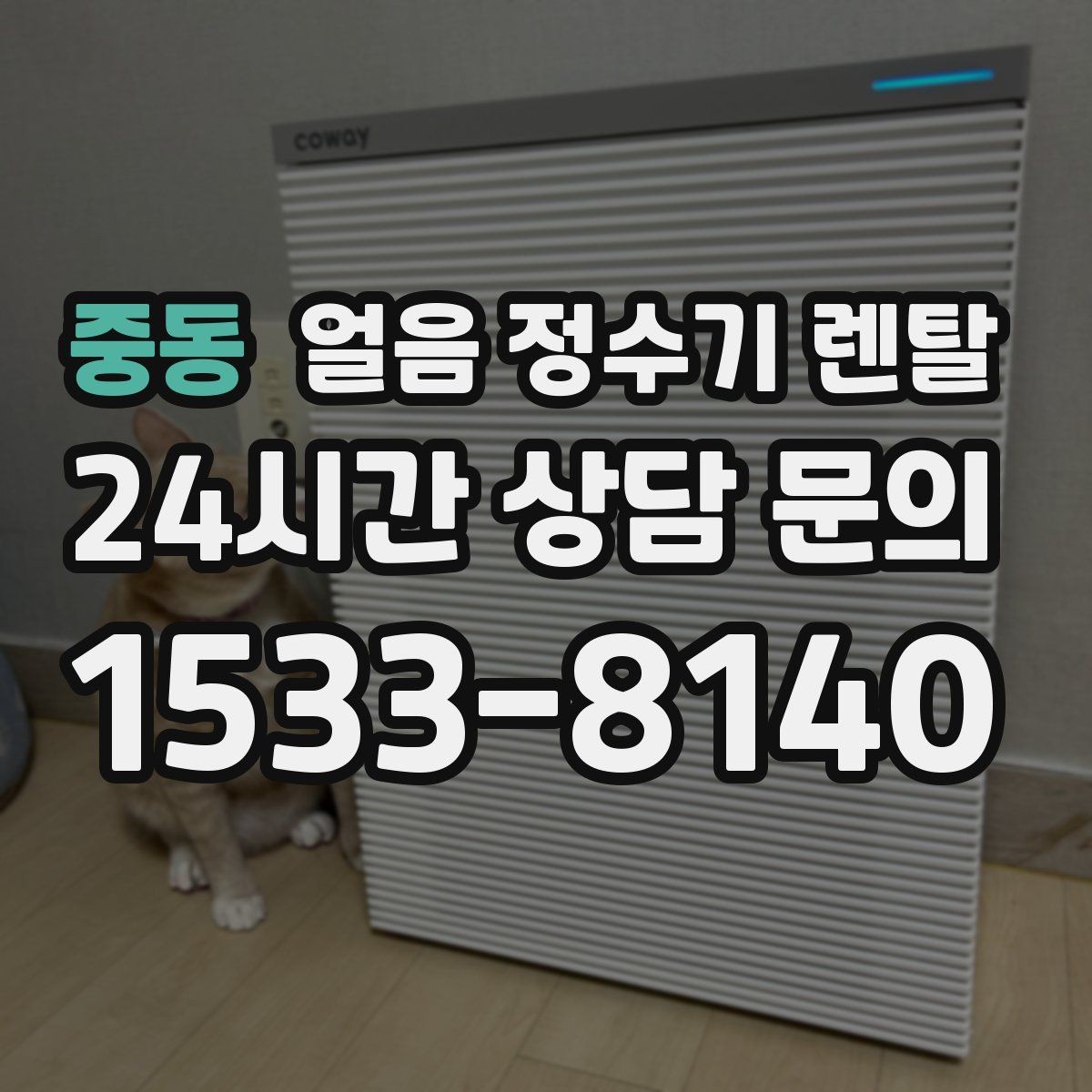 중동 얼음 정수기 렌탈 얼음 기능은 왜 위생 관리가 더 중요할까