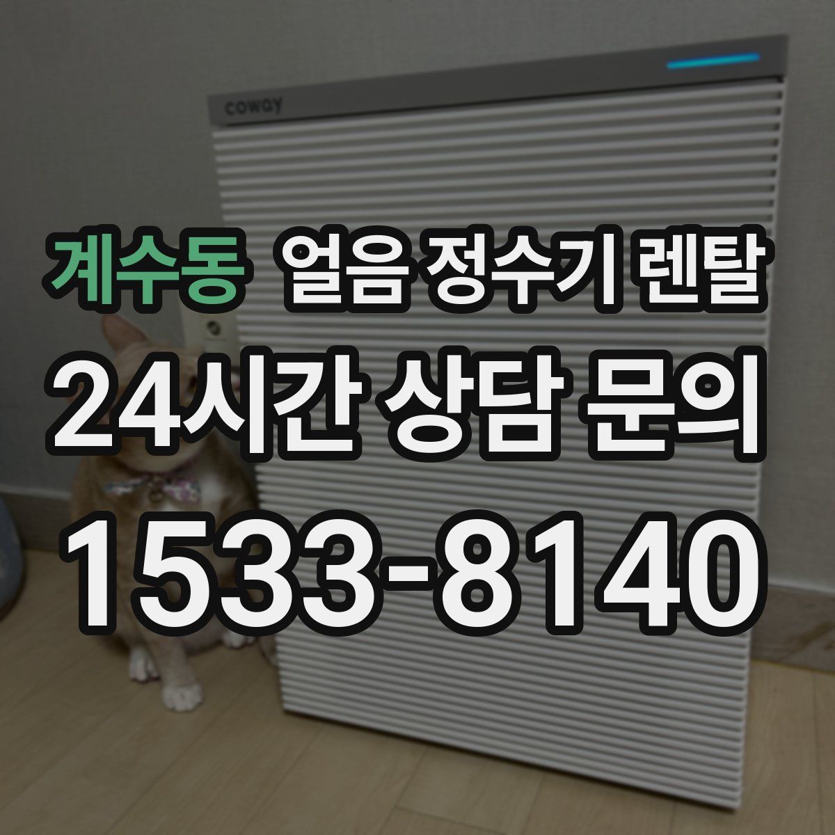 계수동 얼음 정수기 렌탈