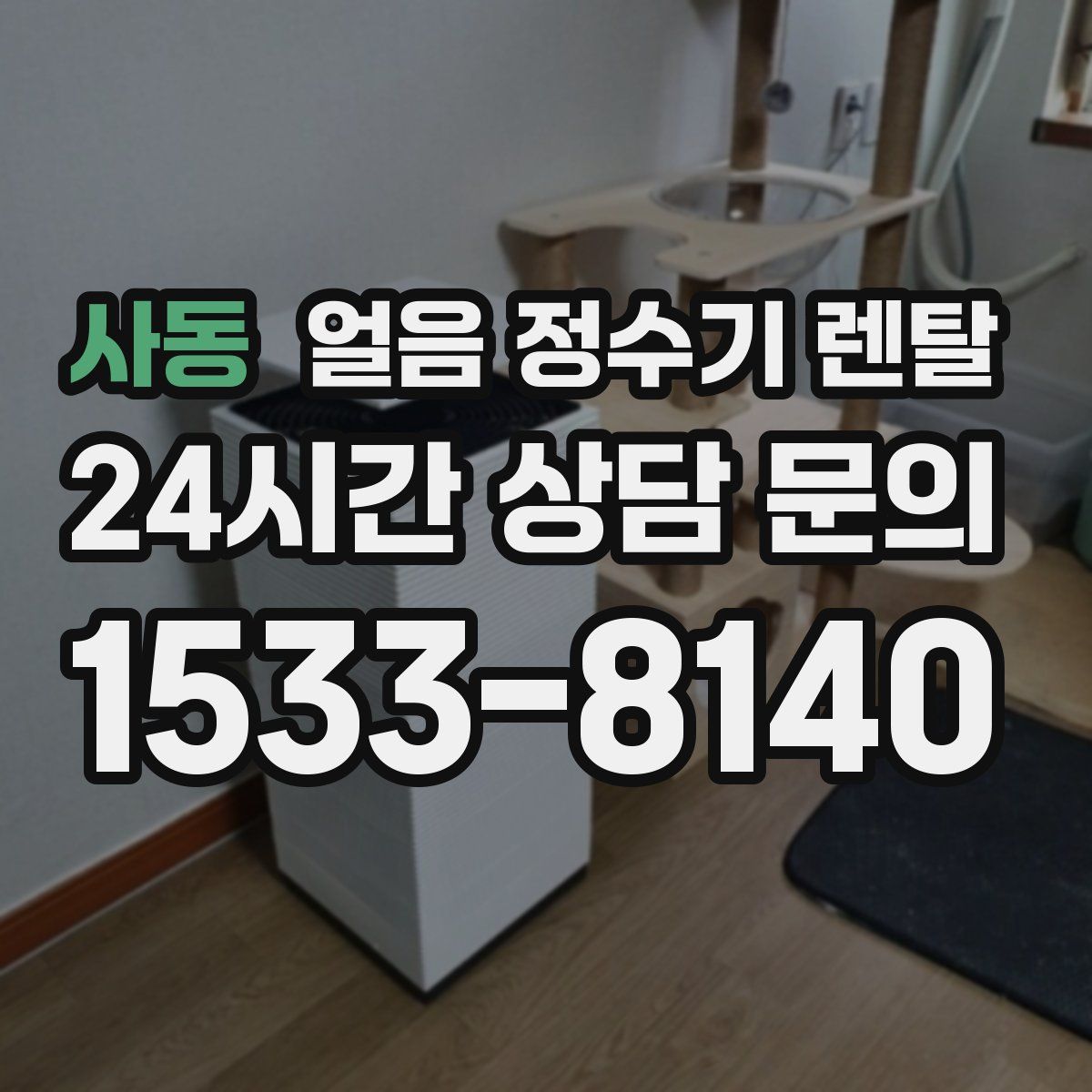 사동 얼음 정수기 렌탈