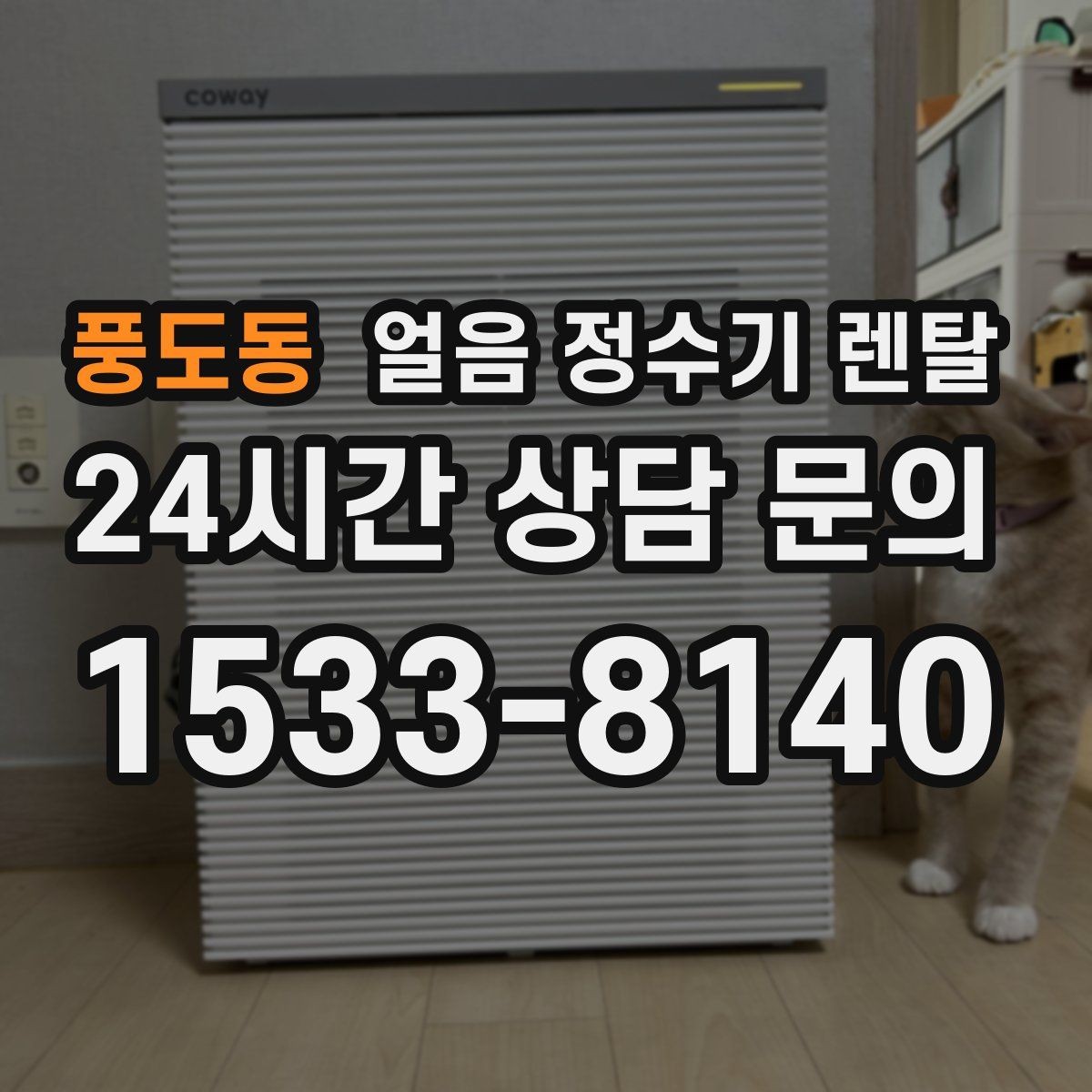 풍도동 얼음 정수기 렌탈 아이스 아메리카노 루틴이 쉬워지는 이유