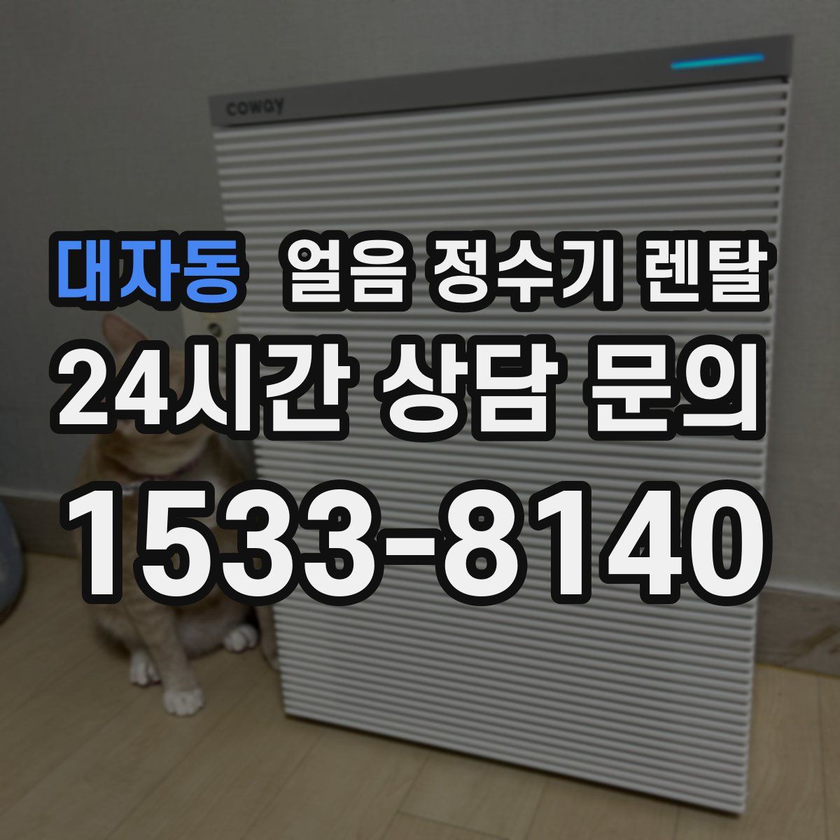 대자동 얼음 정수기 렌탈