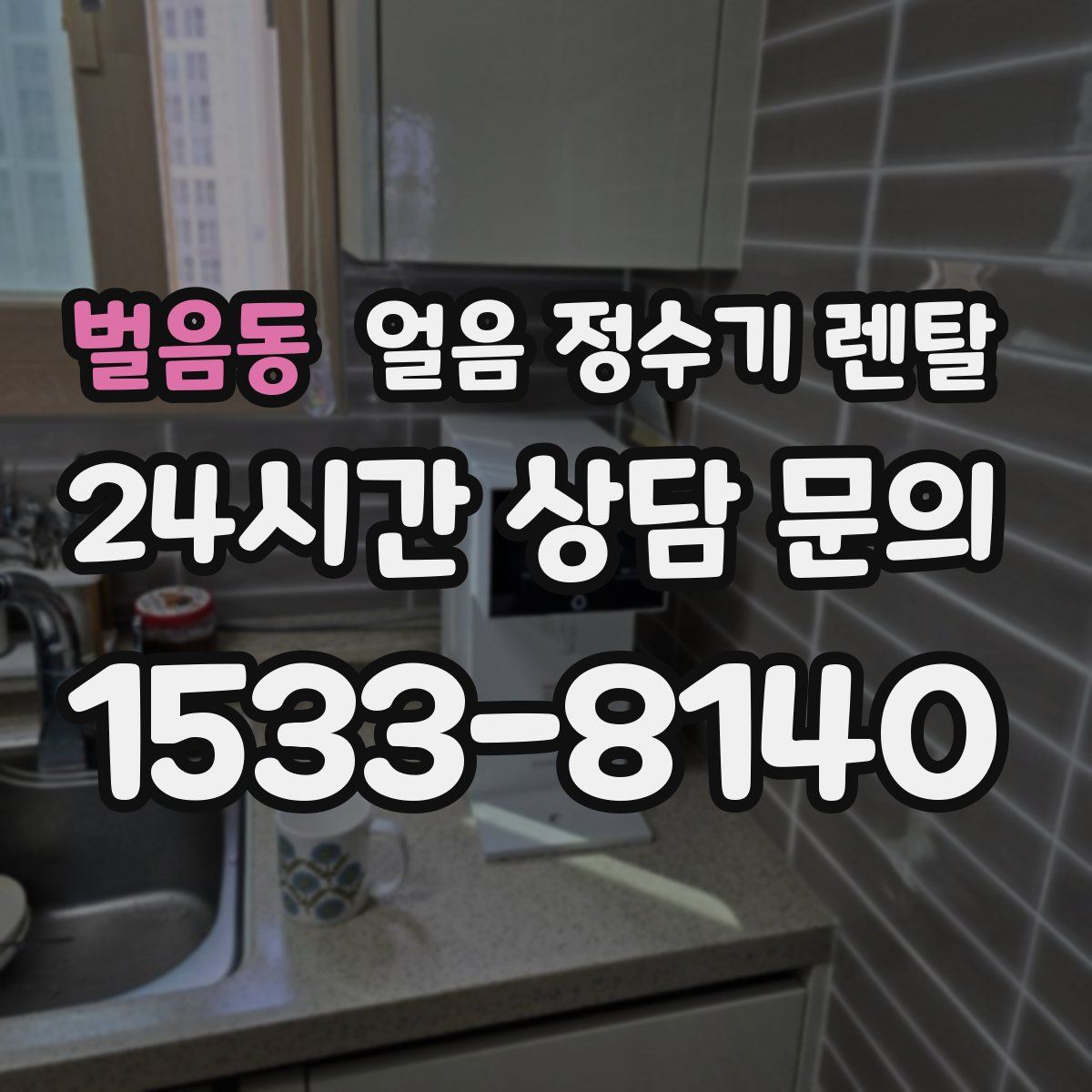 벌음동 얼음 정수기 렌탈