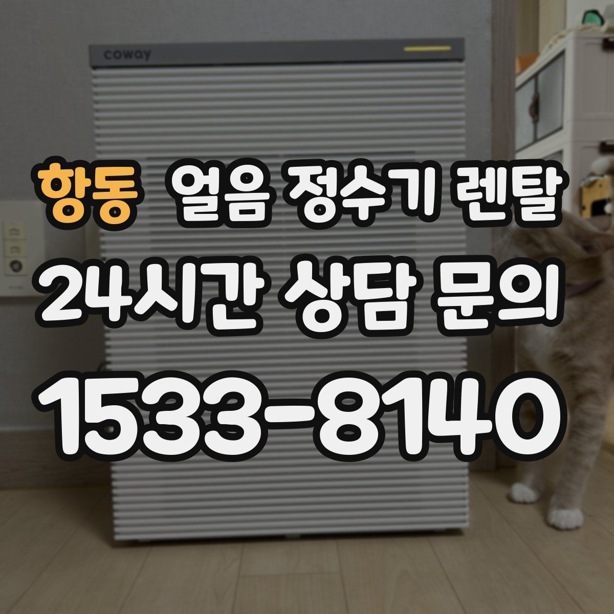 항동 얼음 정수기 렌탈 손이 닿는 부위 위생이 중요한 이유