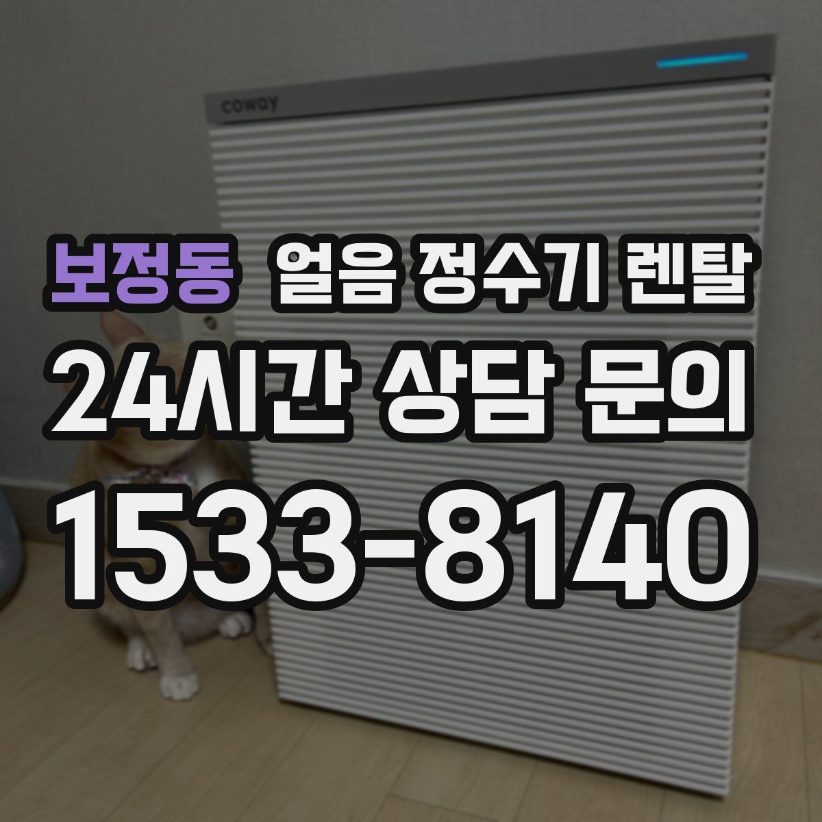 보정동 얼음 정수기 렌탈