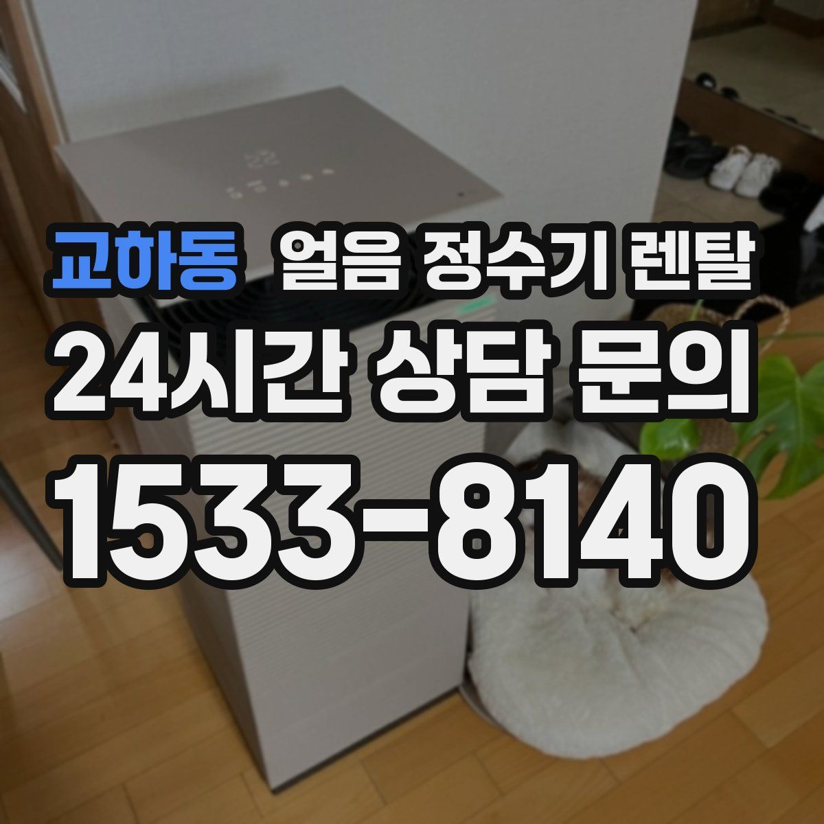 교하동 얼음 정수기 렌탈