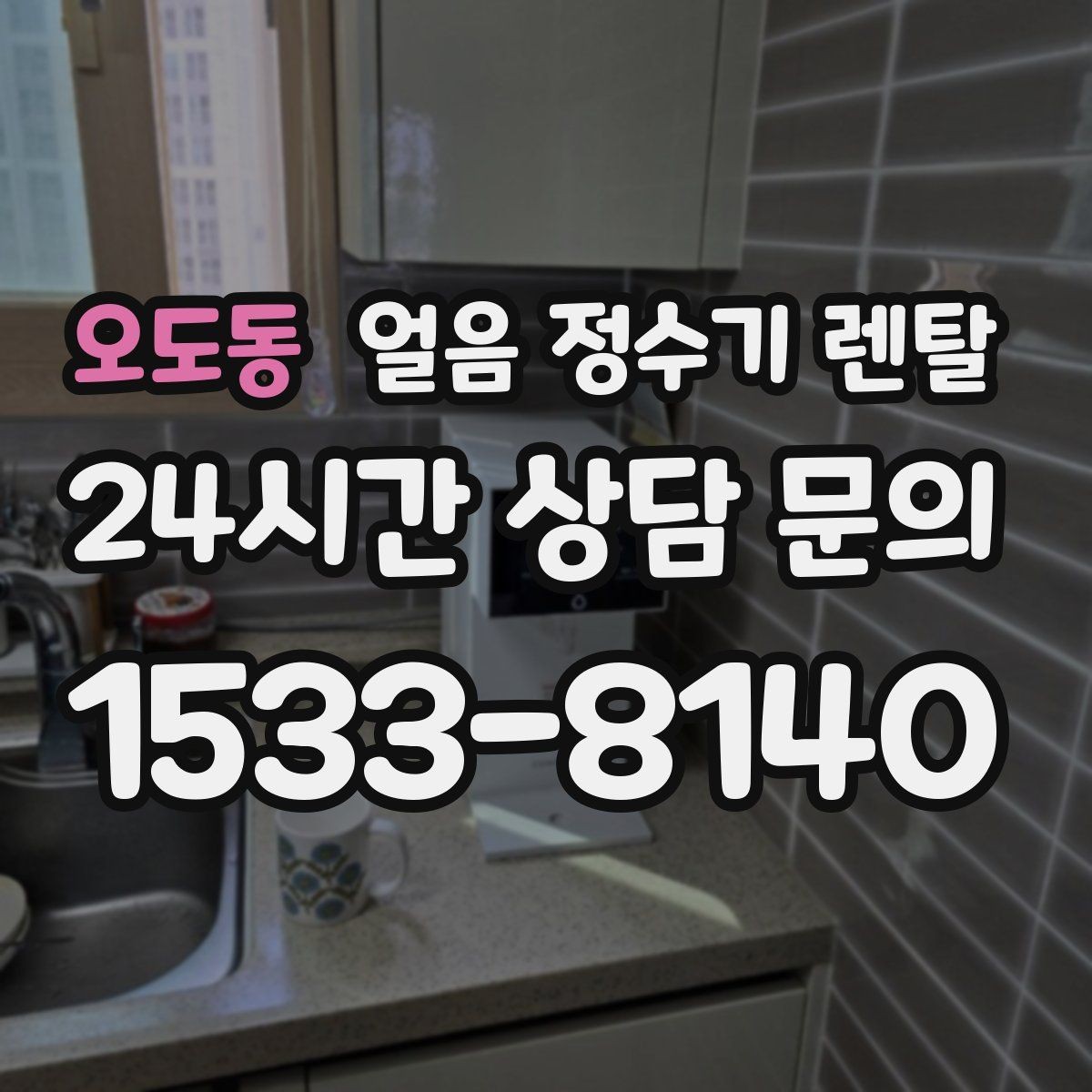 오도동 얼음 정수기 렌탈 얼음틀 세척이 번거로울 때 해결책