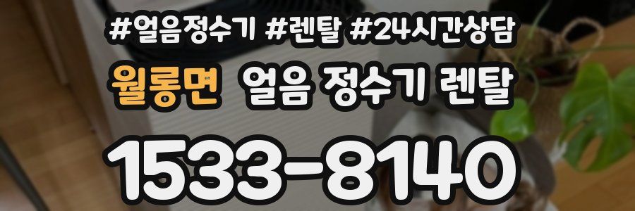 월롱면 얼음 정수기 렌탈