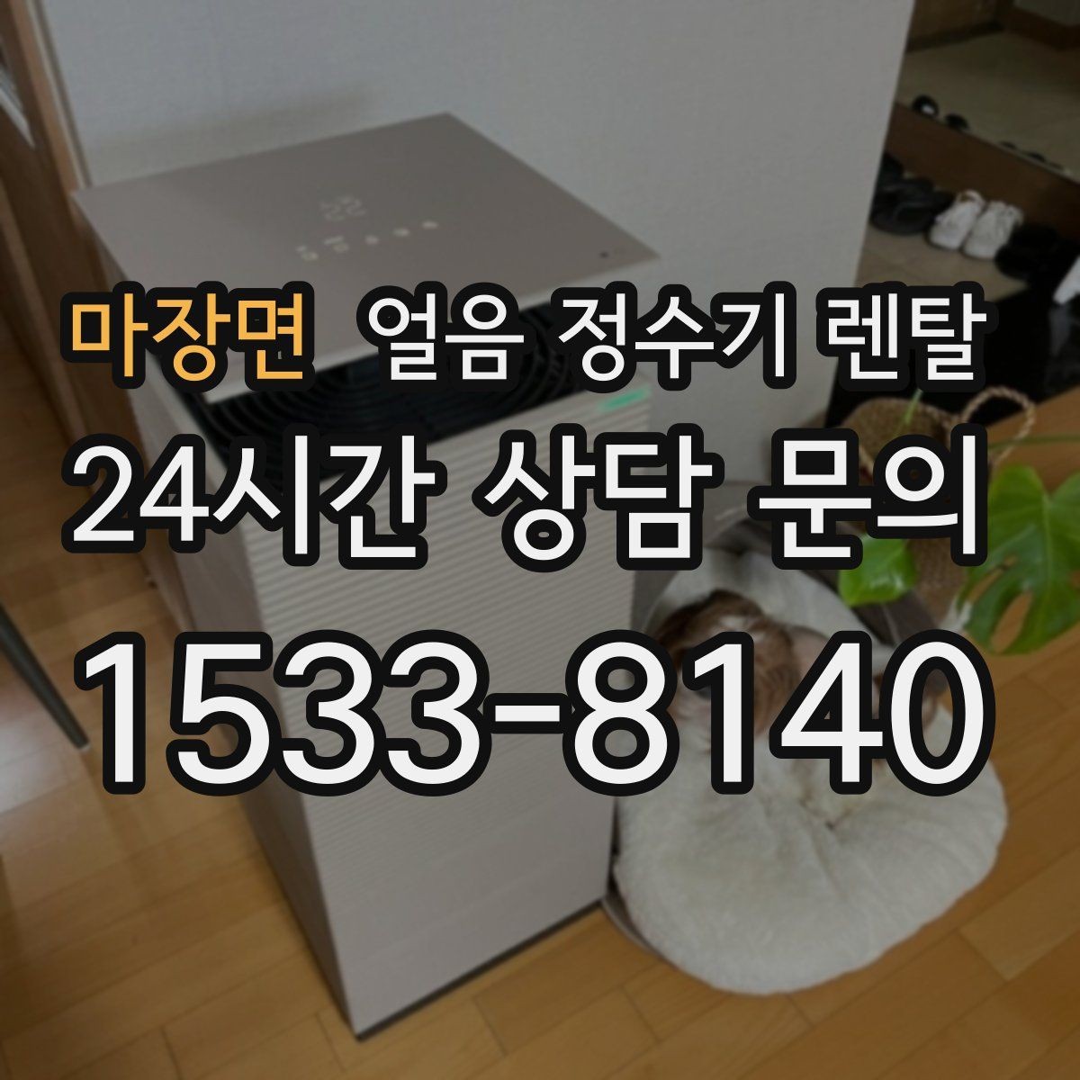마장면 얼음 정수기 렌탈 이전 설치 예약이 중요한 이유