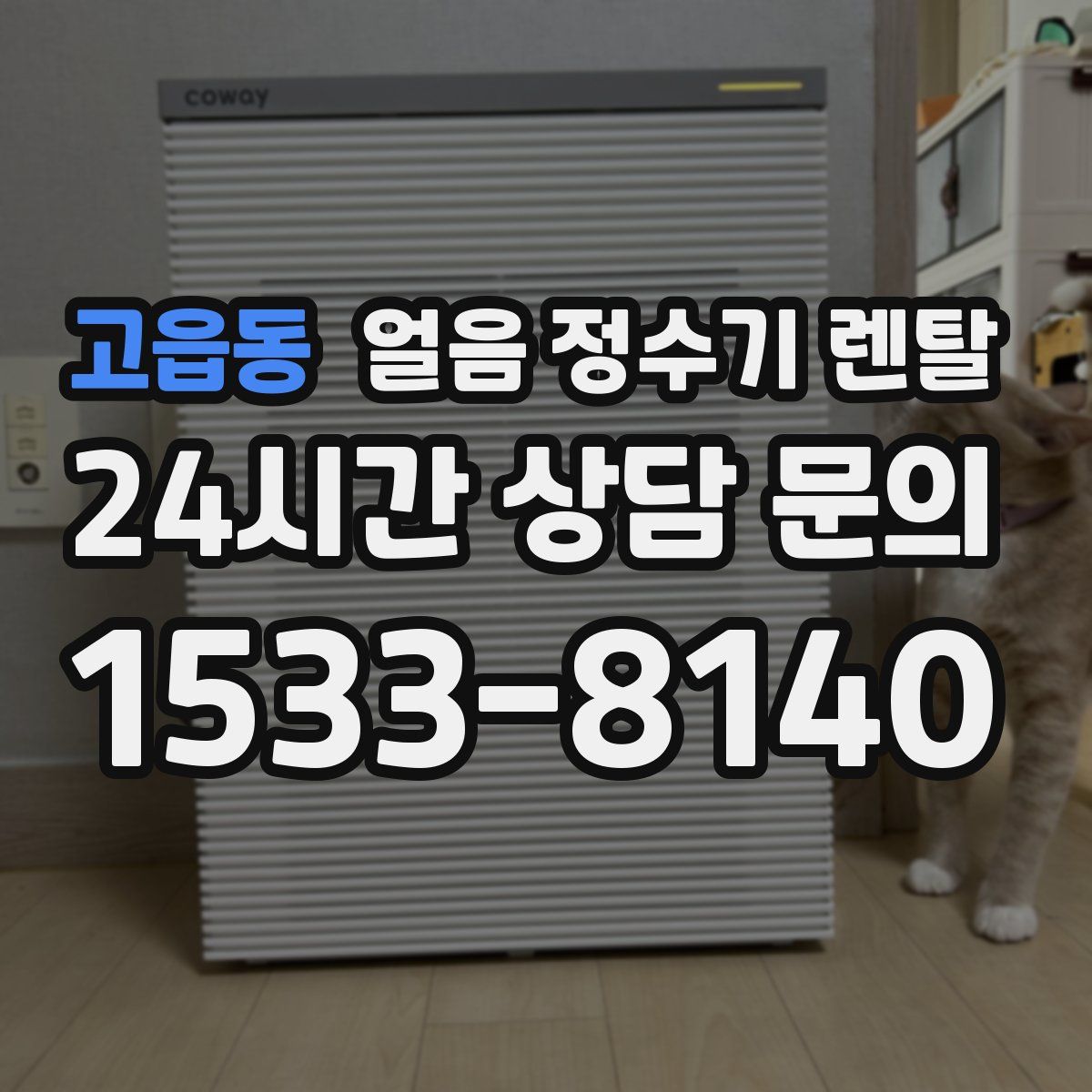 고읍동 얼음 정수기 렌탈