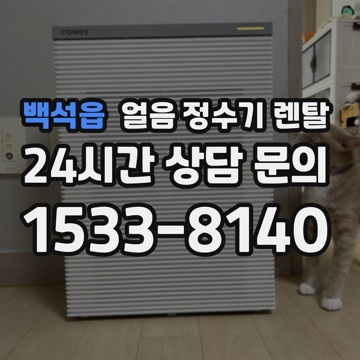 백석읍 얼음 정수기 렌탈 얼음이 멈췄을 때 자가 점검 포인트