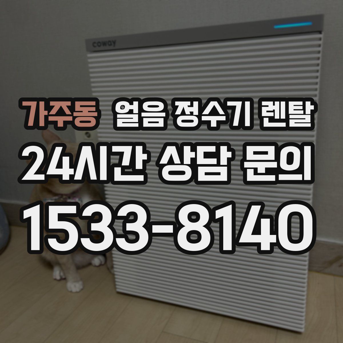 가주동 얼음 정수기 렌탈