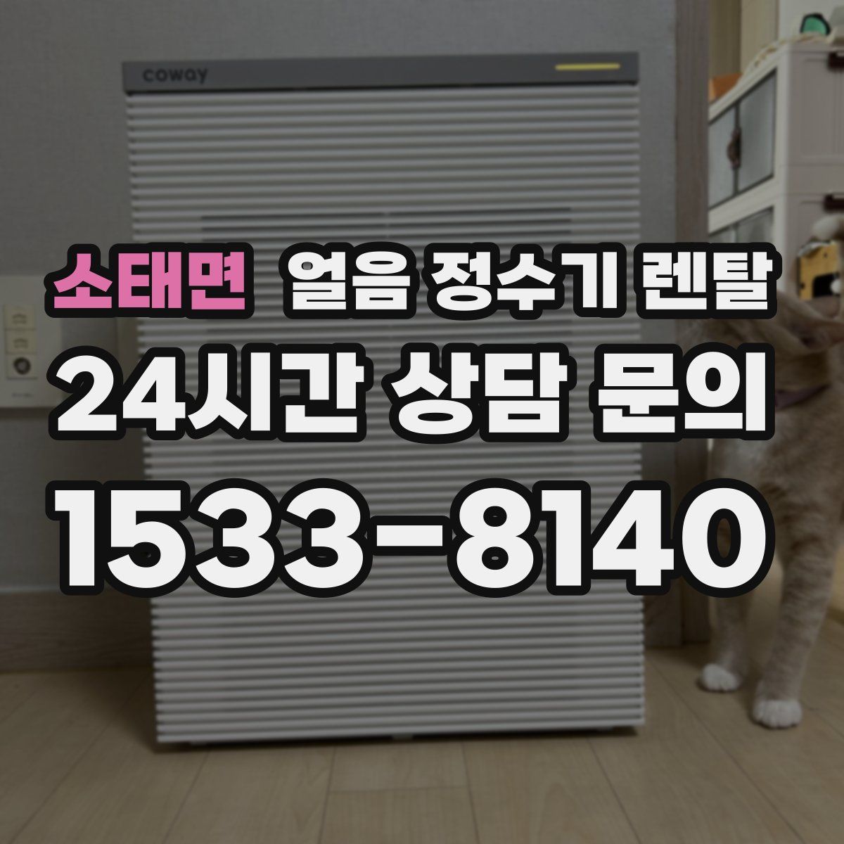 소태면 얼음 정수기 렌탈