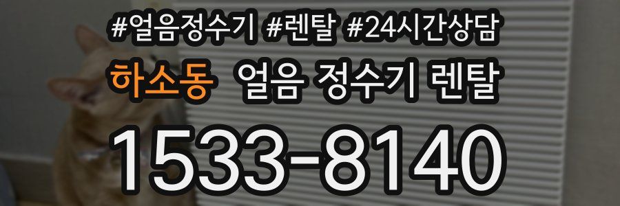 하소동 얼음 정수기 렌탈