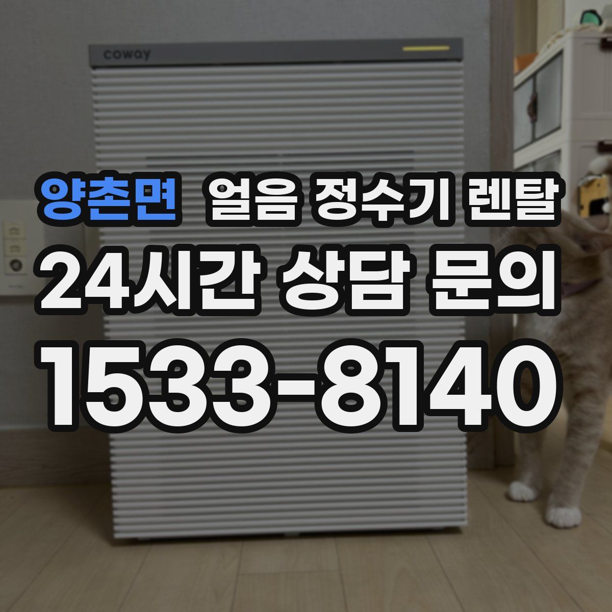 양촌면 얼음 정수기 렌탈