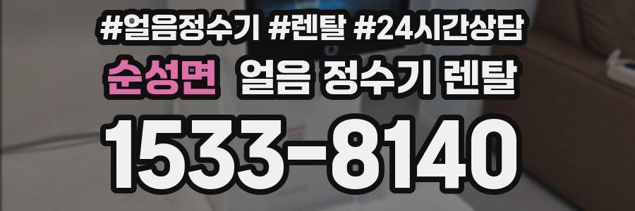 순성면 얼음 정수기 렌탈