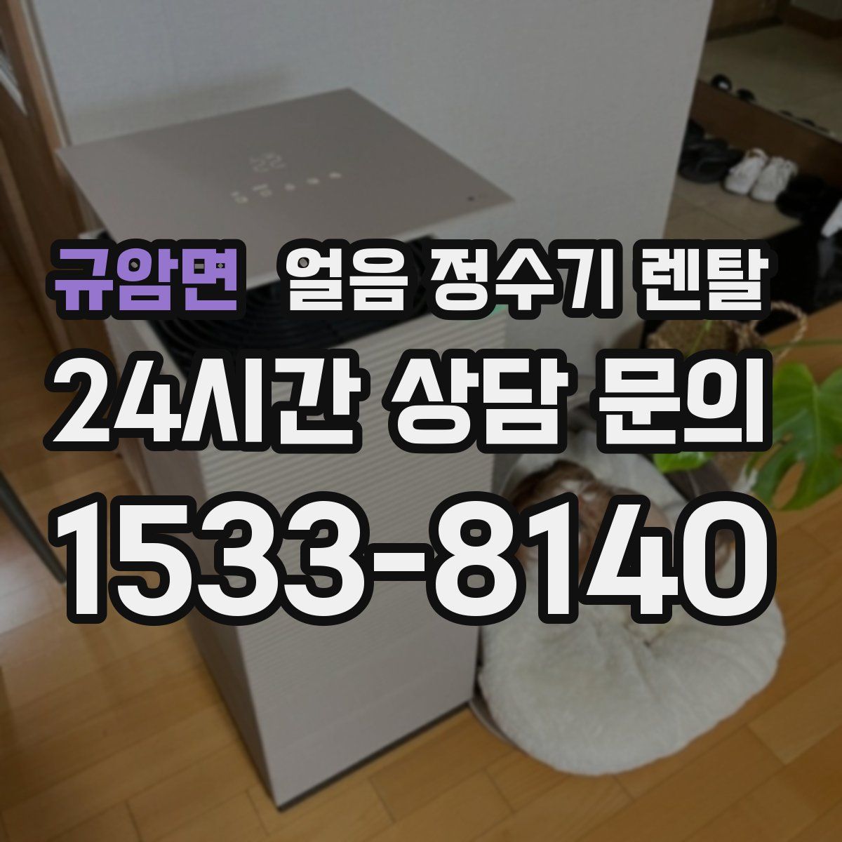 규암면 얼음 정수기 렌탈