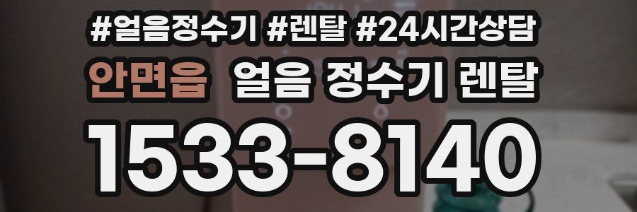 안면읍 얼음 정수기 렌탈