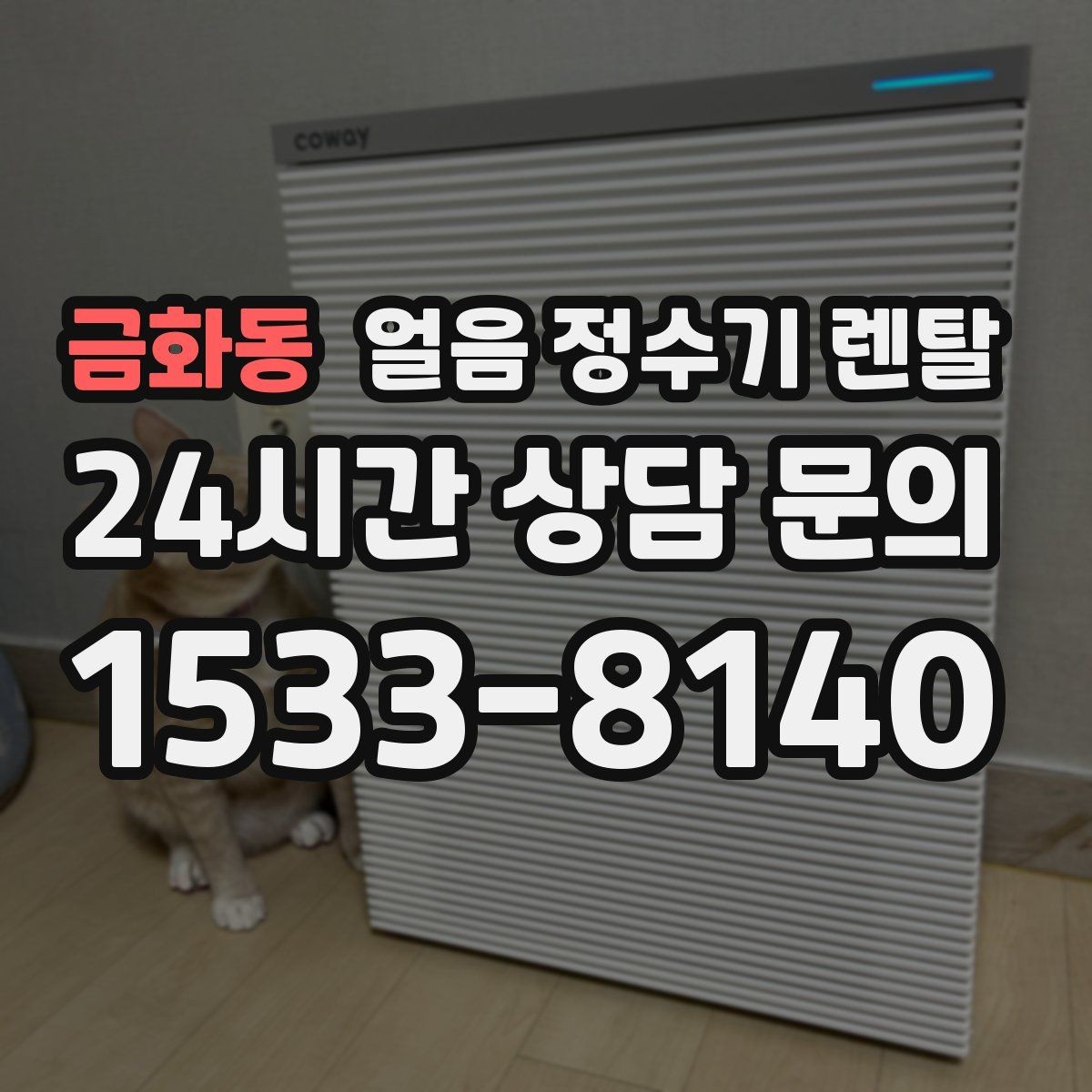 금화동 얼음 정수기 렌탈 제빙량 부족을 피하는 선택법