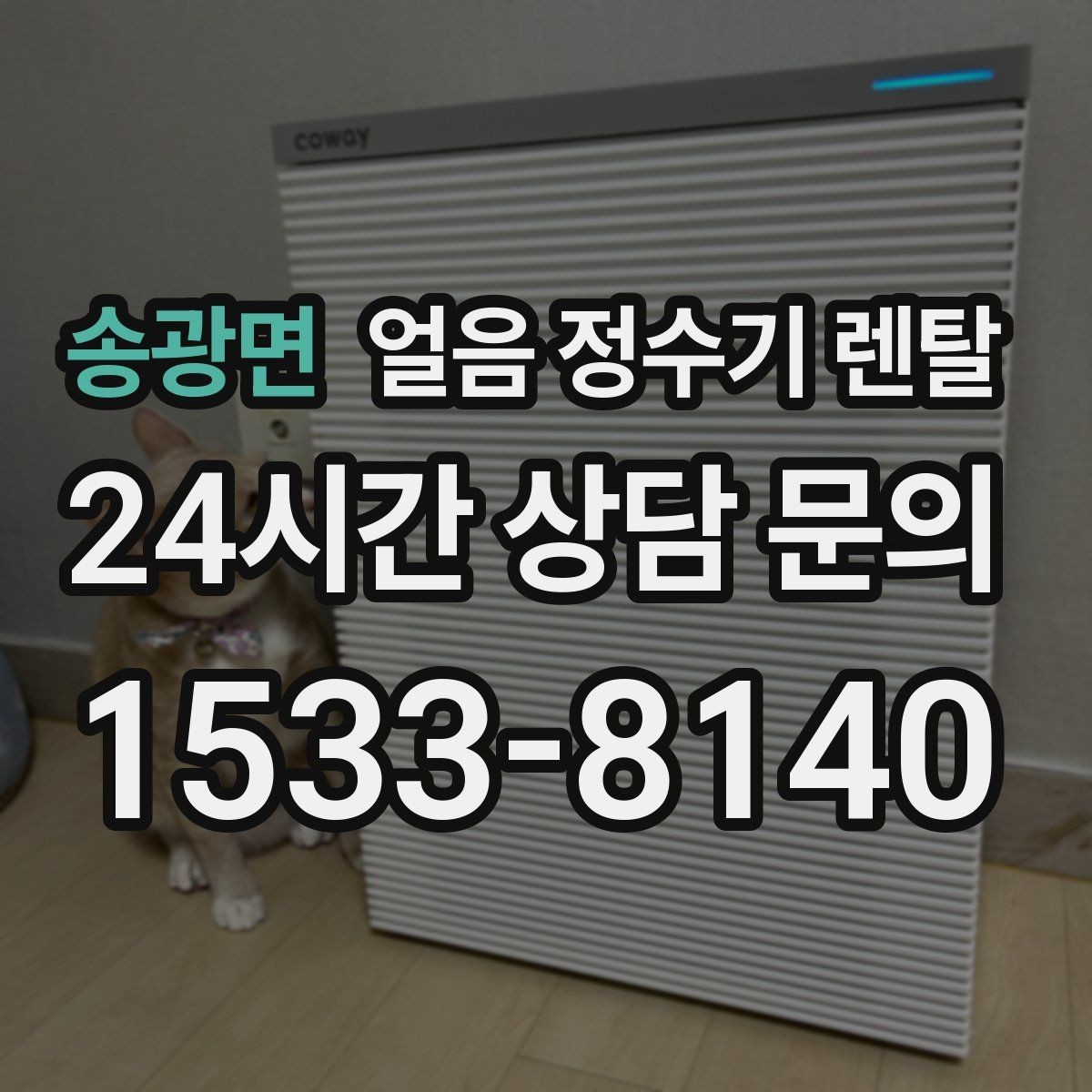 송광면 얼음 정수기 렌탈 큰 텀블러도 닿지 않는 출수구가 좋은 이유