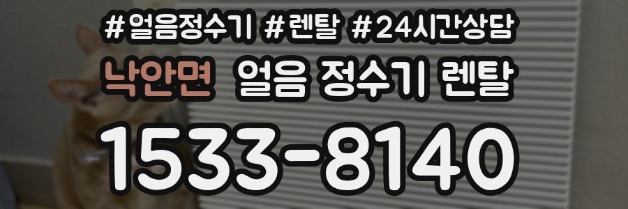 낙안면 얼음 정수기 렌탈