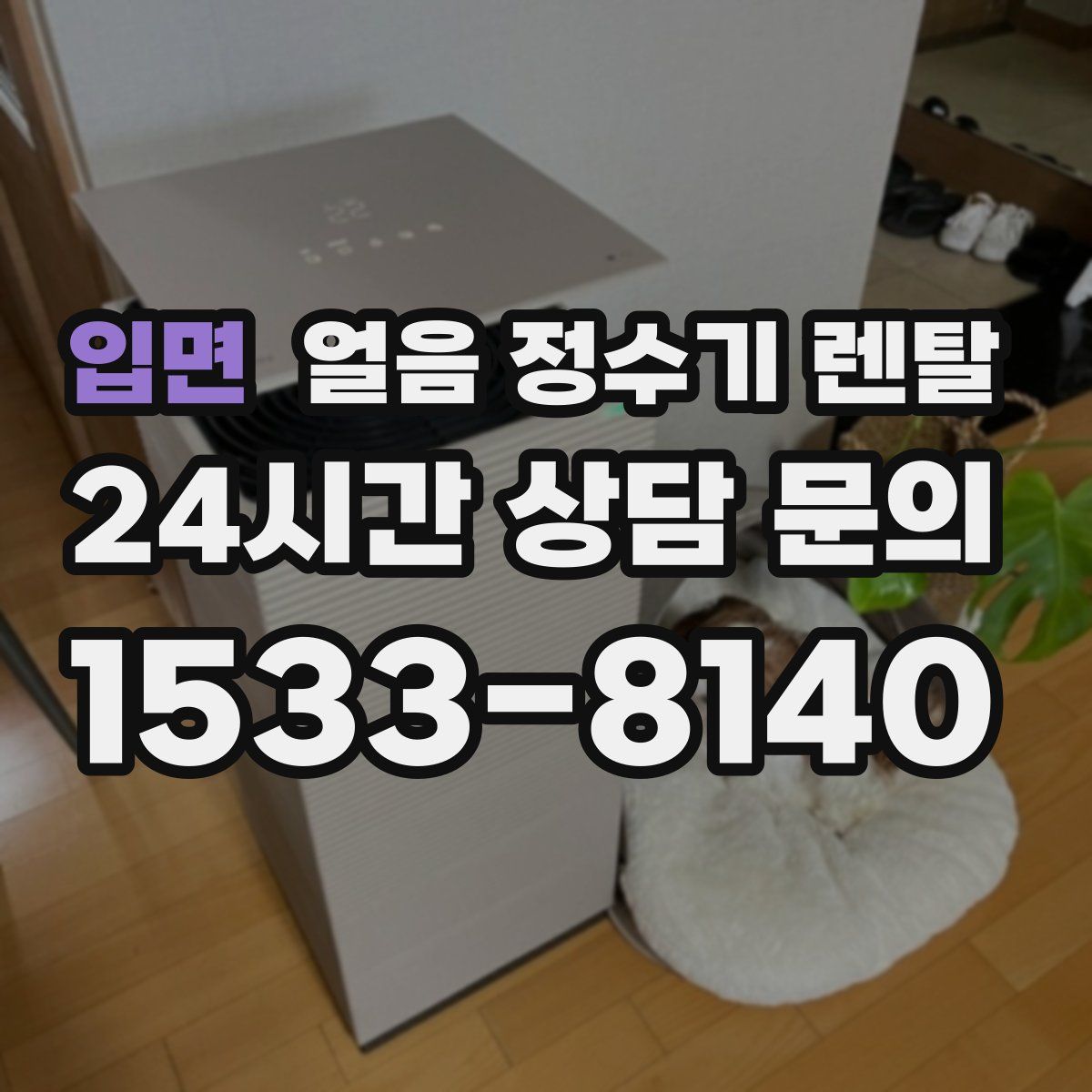 입면 얼음 정수기 렌탈