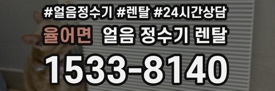 율어면 얼음 정수기 렌탈