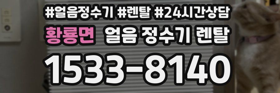 황룡면 얼음 정수기 렌탈