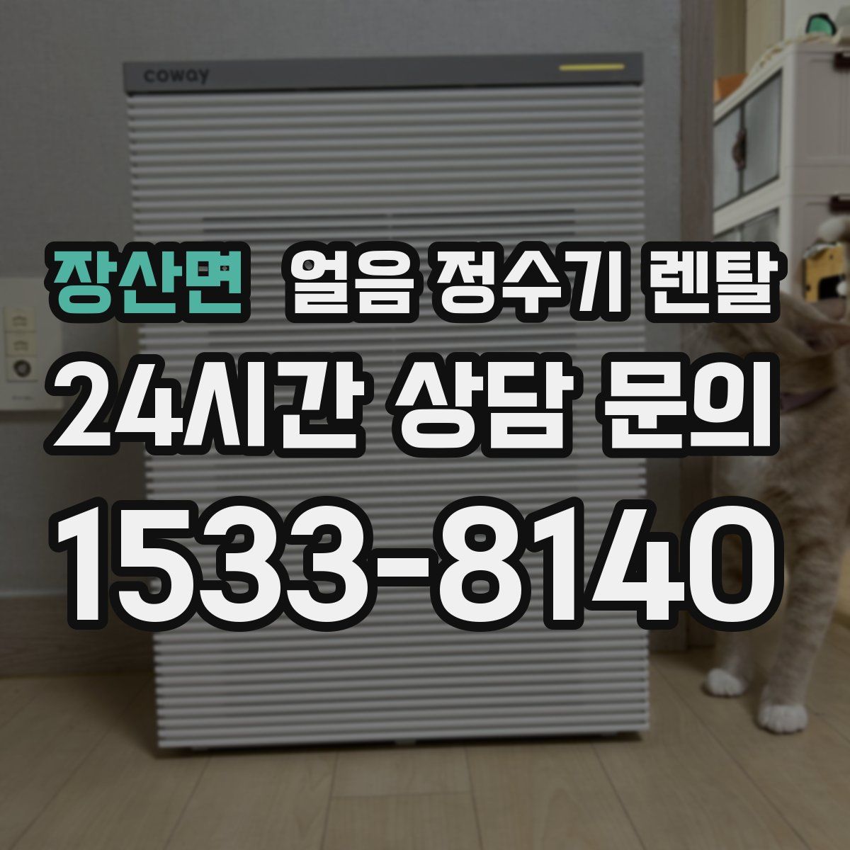 장산면 얼음 정수기 렌탈