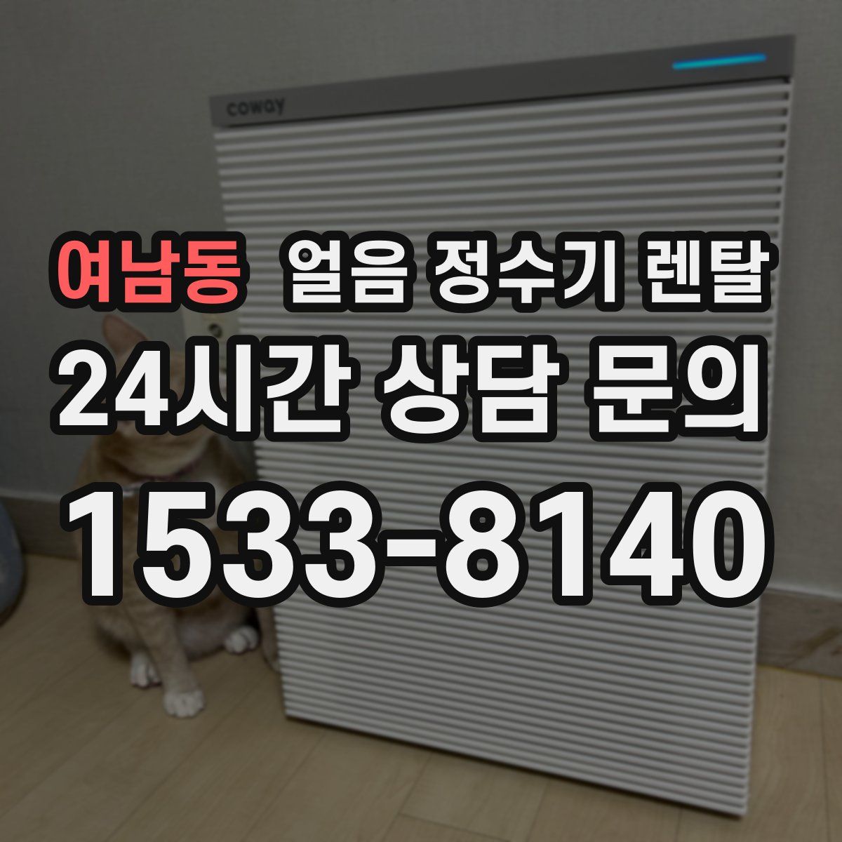 여남동 얼음 정수기 렌탈