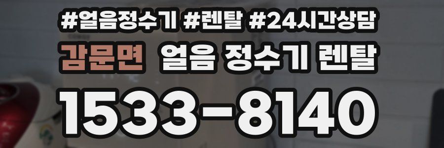 감문면 얼음 정수기 렌탈