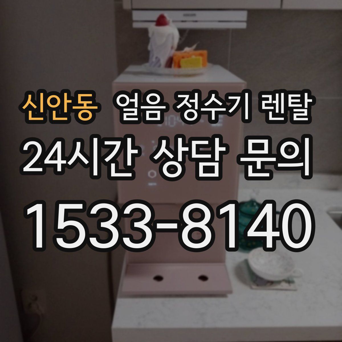 신안동 얼음 정수기 렌탈
