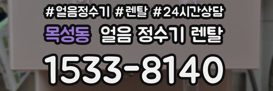 목성동 얼음 정수기 렌탈