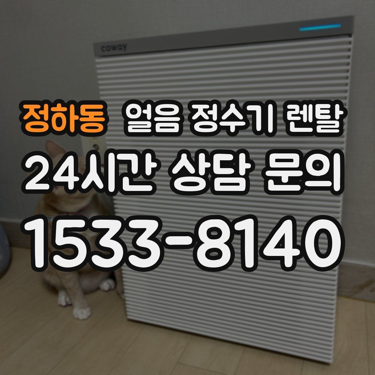 정하동 얼음 정수기 렌탈 관리 주기 포함인지 꼭 확인하세요