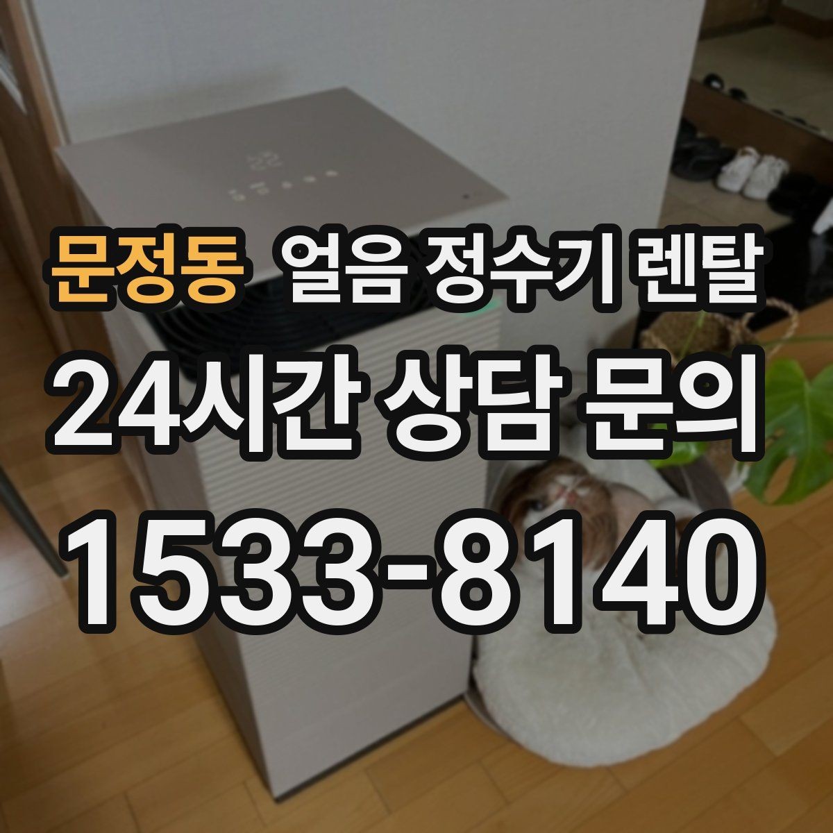 문정동 얼음 정수기 렌탈 손님 많은 집에 특히 편한 이유